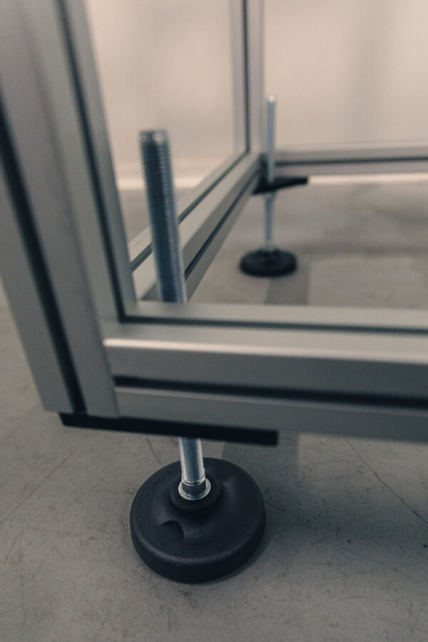 Pieds articulé + plaque / Charge lourde – Image 2