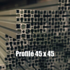 Profilé barre alu 45 x 45 (Prix au Mètre / Linéaire)
