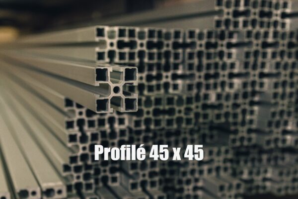 Profilé barre alu 45 x 45 (Prix au Mètre / Linéaire)